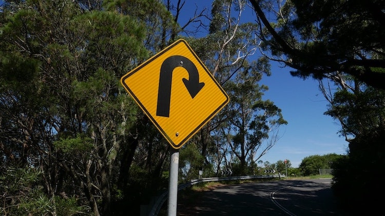Turnaround Sign for story on my turnaround - 5 Keys To Use When Disappointed By God
