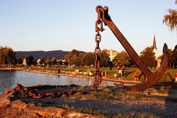 Massive anchor to capture anchoring ourselves in truth after we process pain and disappointment; one way of strengthening yourself in the Lord.  